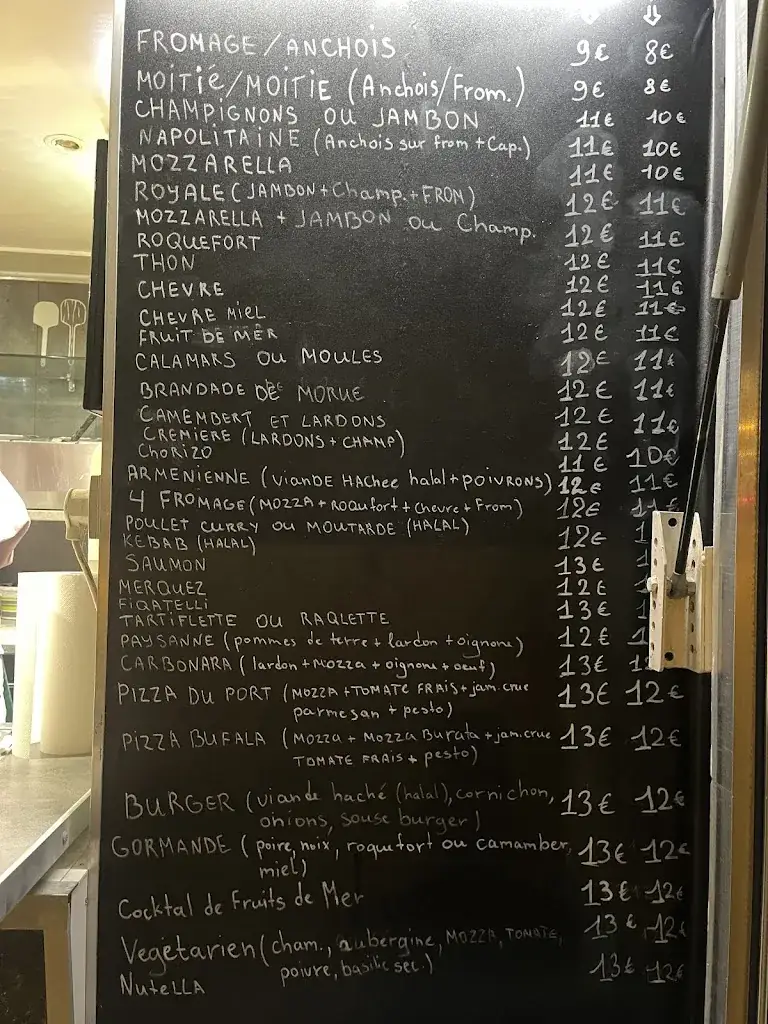 Menü_PIZZA DU PORT_Port-Saint-Louis-du-Rhône_Bild_1