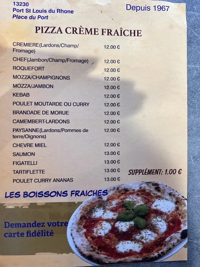 Menü_PIZZA DU PORT_Port-Saint-Louis-du-Rhône_Bild_3