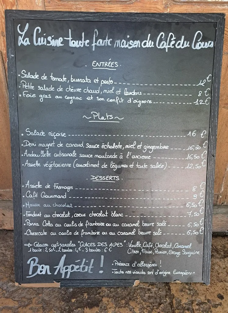 Menu_Le café du Cours_Reillanne_image_1