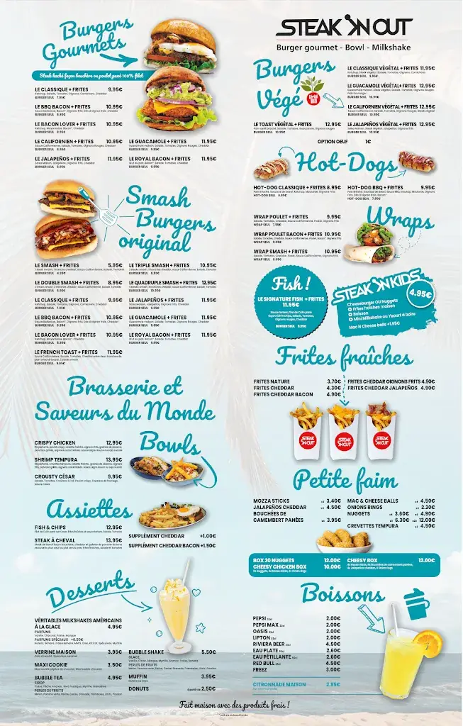 Menu_Steak In Out - Puget-sur-Argens_Puget-sur-Argens_image_1