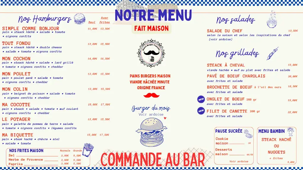 Menu_Le Bistrô Burger Français_Puget-sur-Argens_image_1