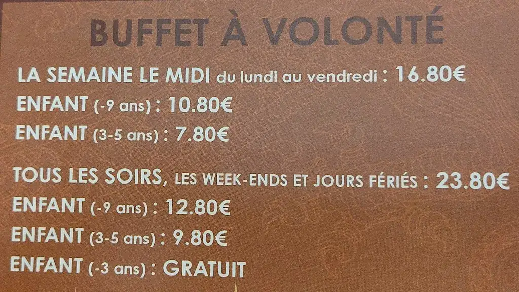 Menu_La Cité d'Or 金城餐馆_Puget-sur-Argens_image_2