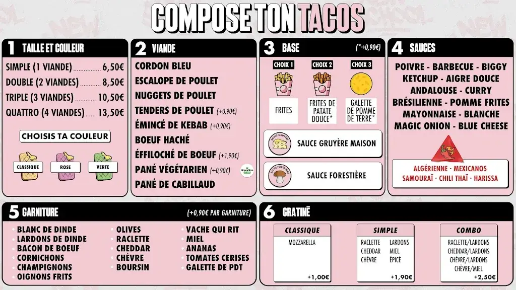 Menu_New School Tacos - Puget-Sur-Argens_Puget-sur-Argens_image_1