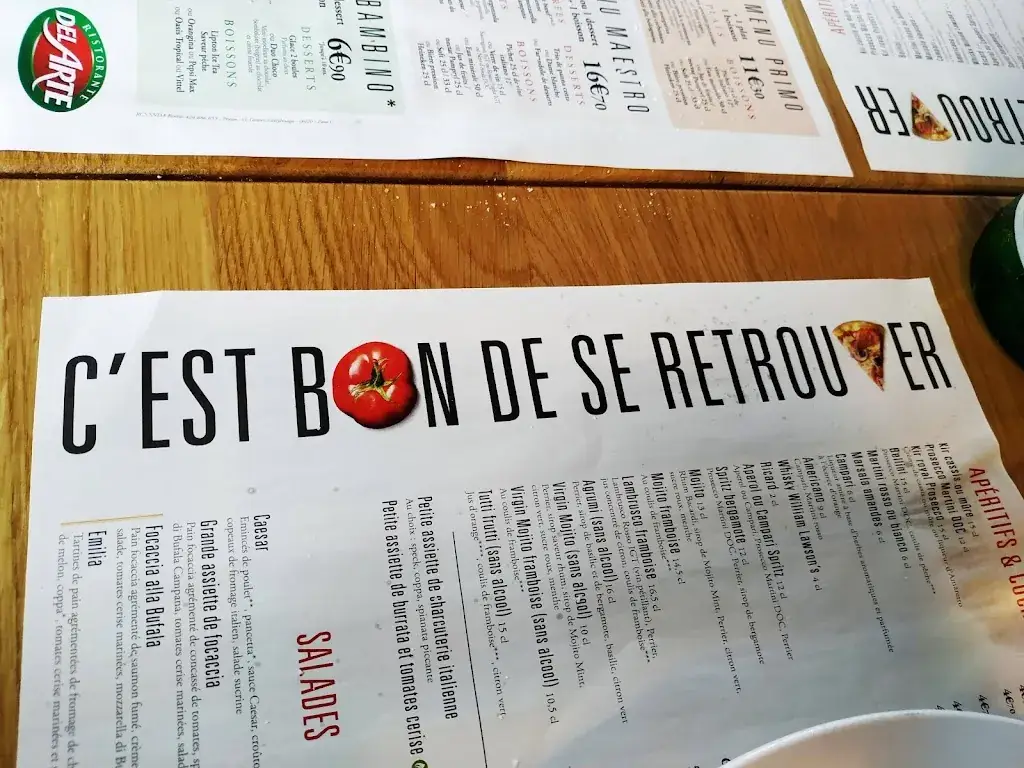 Menu_Del Arte_Puget-sur-Argens_image_1