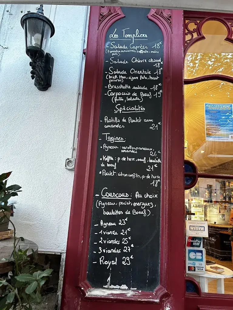Menu_Les Templiers_Roquebrune-sur-Argens_image_2