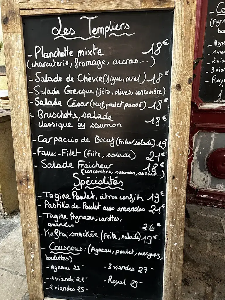 Menu_Les Templiers_Roquebrune-sur-Argens_image_3