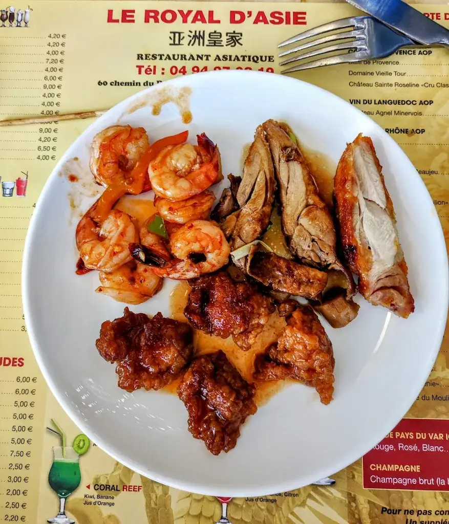 Menu_RESTAURANT LE ROYAL D'ASIE 亚洲皇家大酒楼_Puget-sur-Argens_image_9
