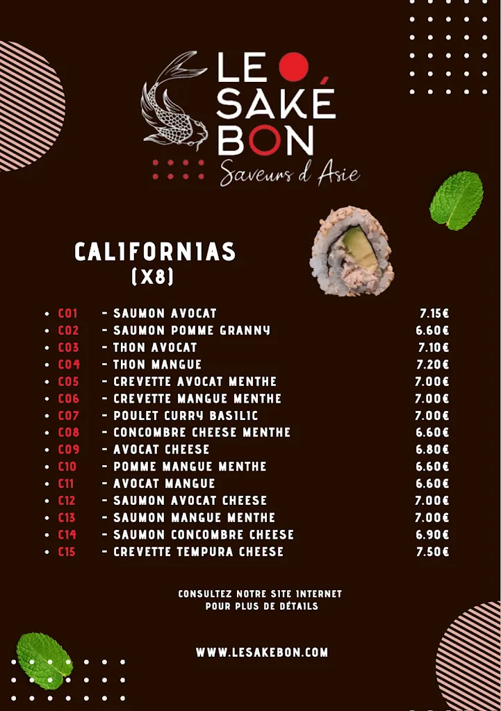 Menu_Le Saké Bon_Rians_image_3