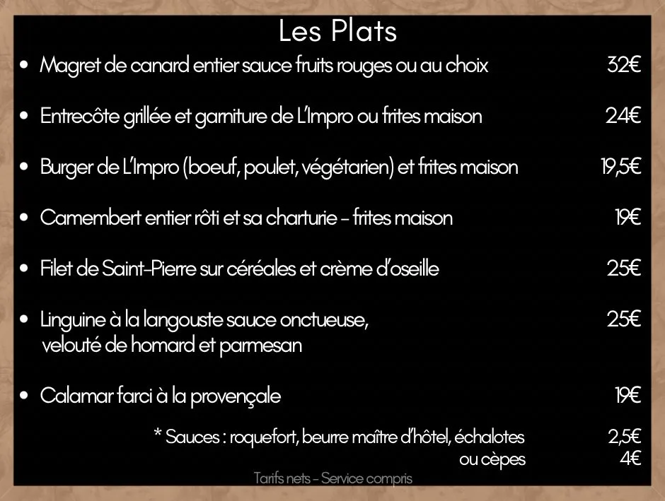 Menu_L'Impro à Rocbaron_Rocbaron_image_3