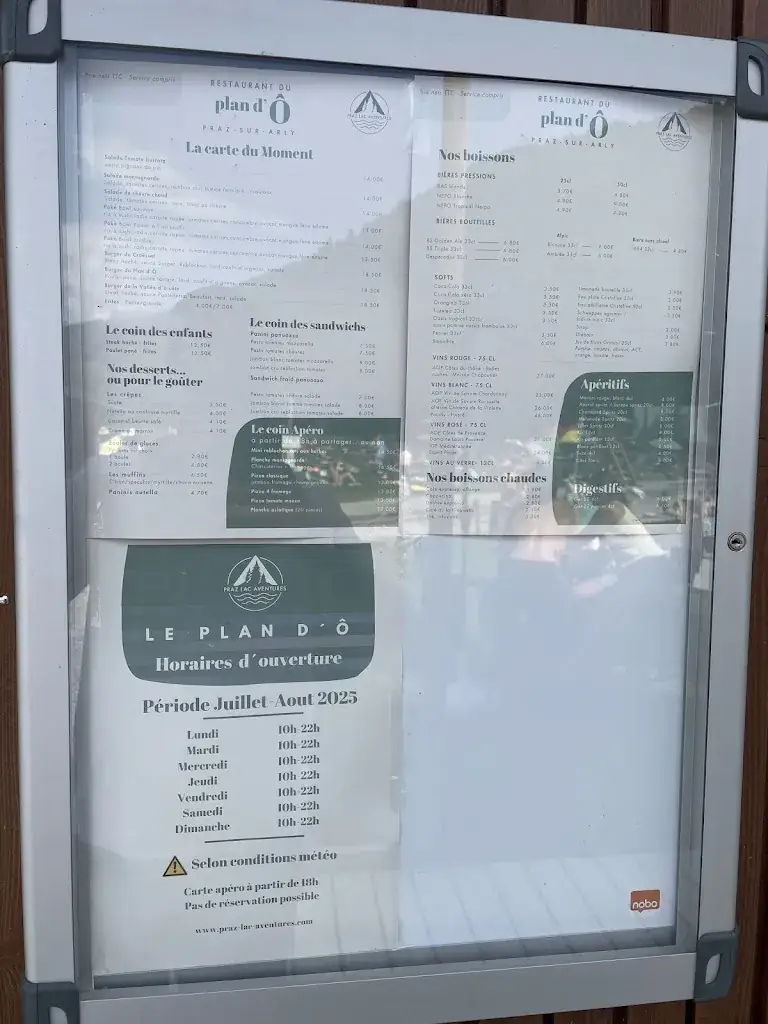 Menu_Le Plan d´Ô_Praz-sur-Arly_immagine_2