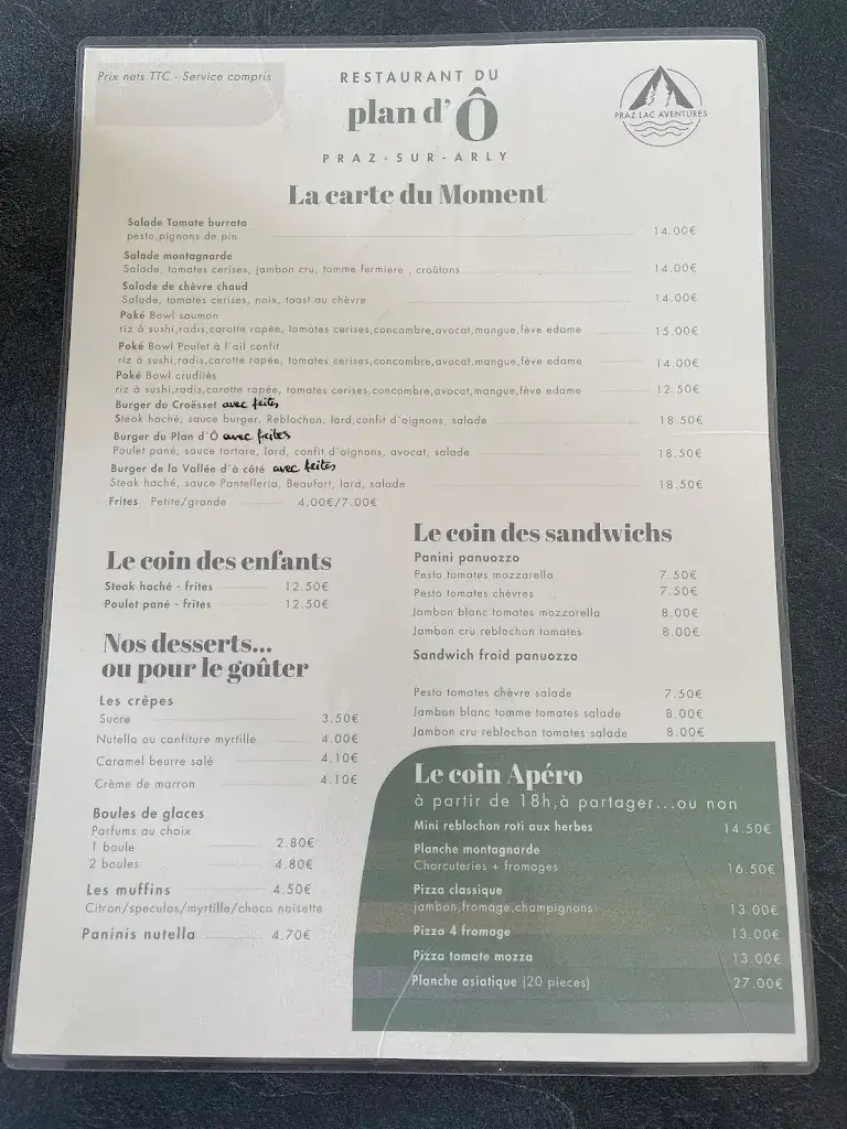 Menu_Le Plan d´Ô_Praz-sur-Arly_immagine_3