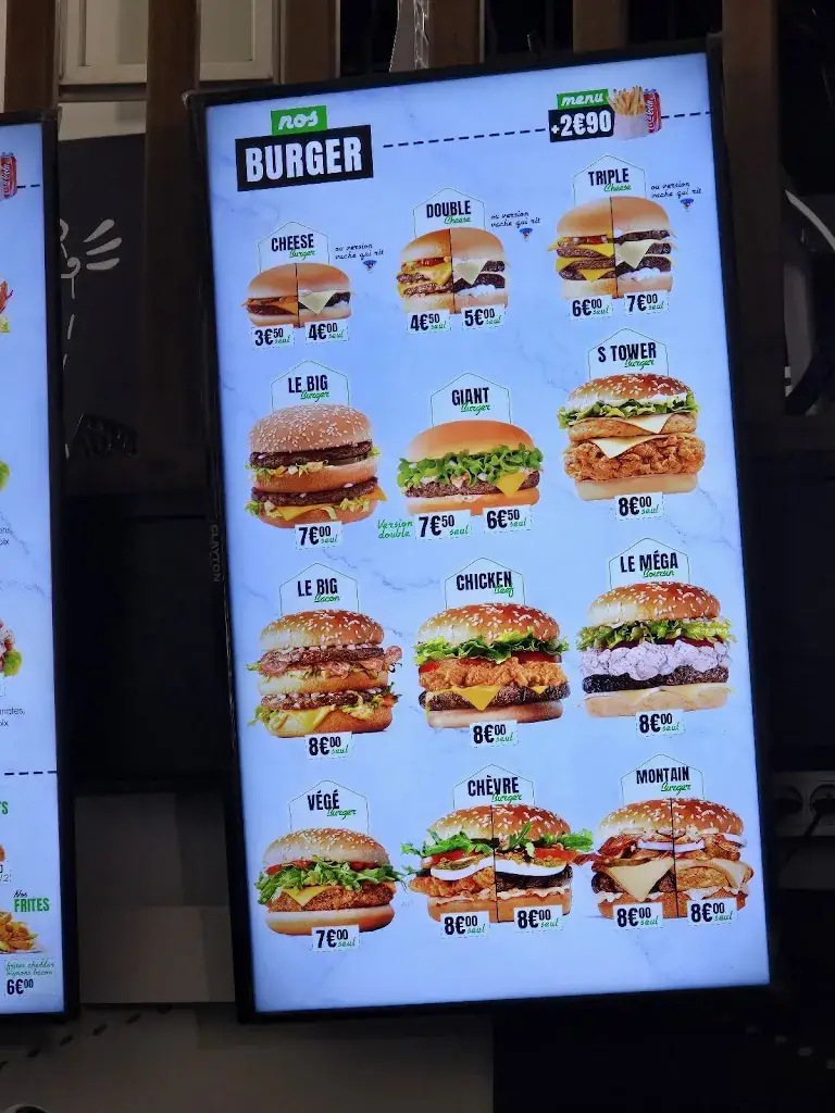 Menu_S BURGER - Snack et restaurant à Rocbaron_Rocbaron_image_4