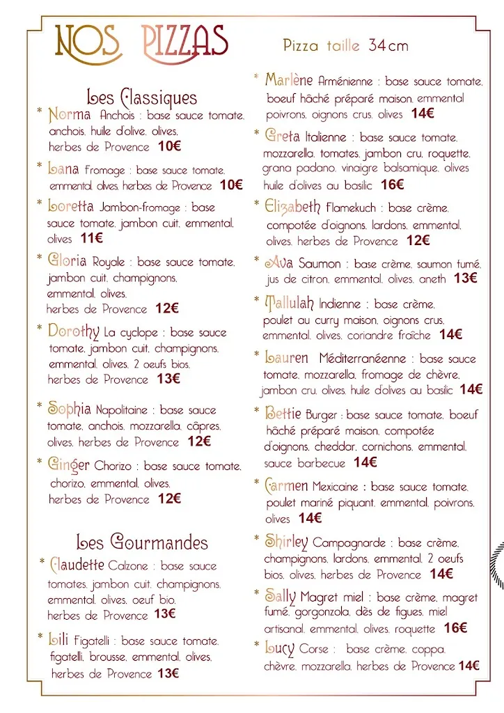 Menu_La Belle Epoque_Rognes_image_1