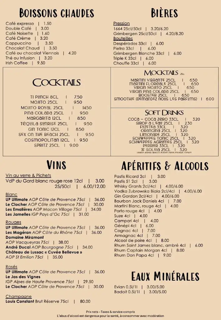 Menu_Terra Restaurant_Riez_image_1