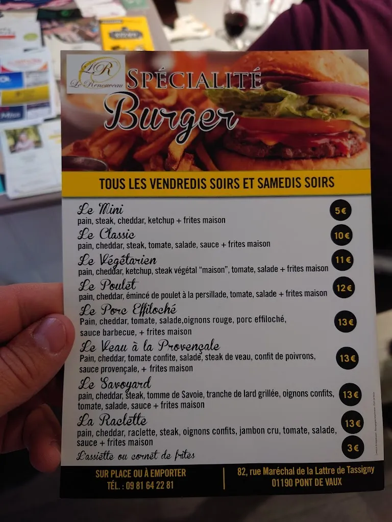 Menu_Bar/restaurant Le Renouveau_Pont-de-Vaux_image_1
