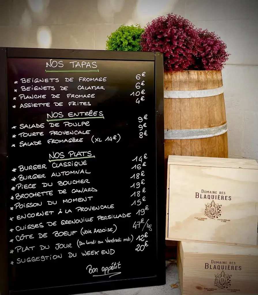 Menu_Le Bistrot du Canotier_Rognonas_image_3