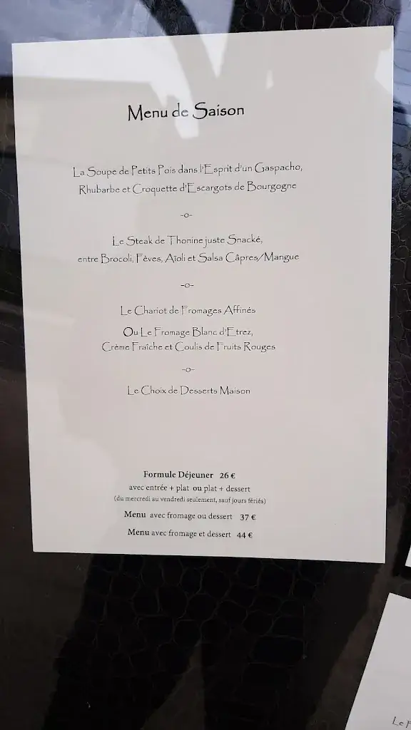 Menu_Restaurant LE RAISIN_Pont-de-Vaux_image_4