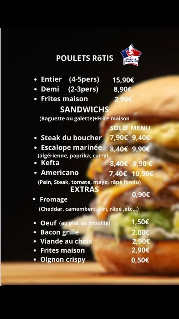 Menü_Rôtisserie-snack de l'étoile_Roquevaire_Bild_1