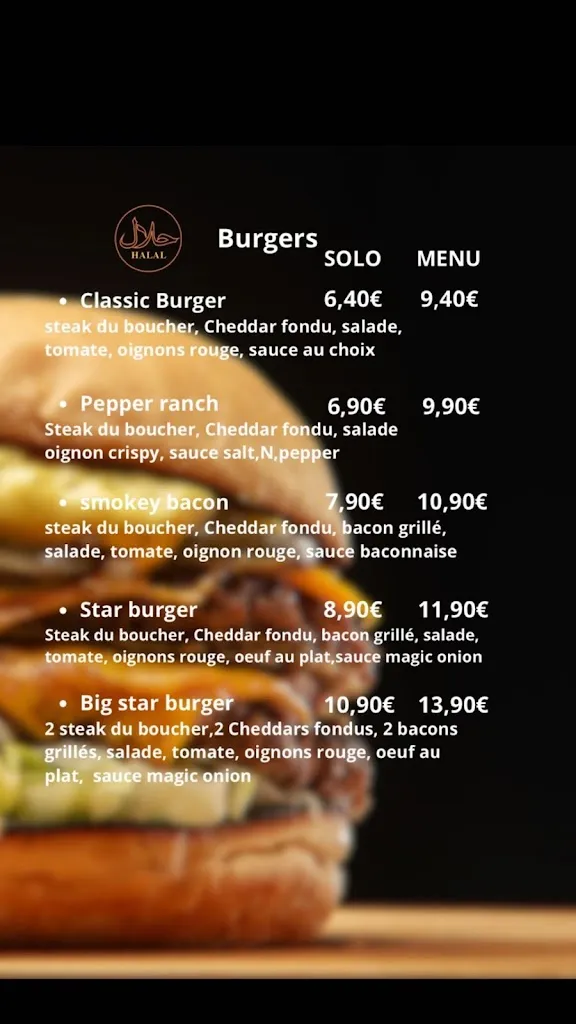 Menü_Rôtisserie-snack de l'étoile_Roquevaire_Bild_2