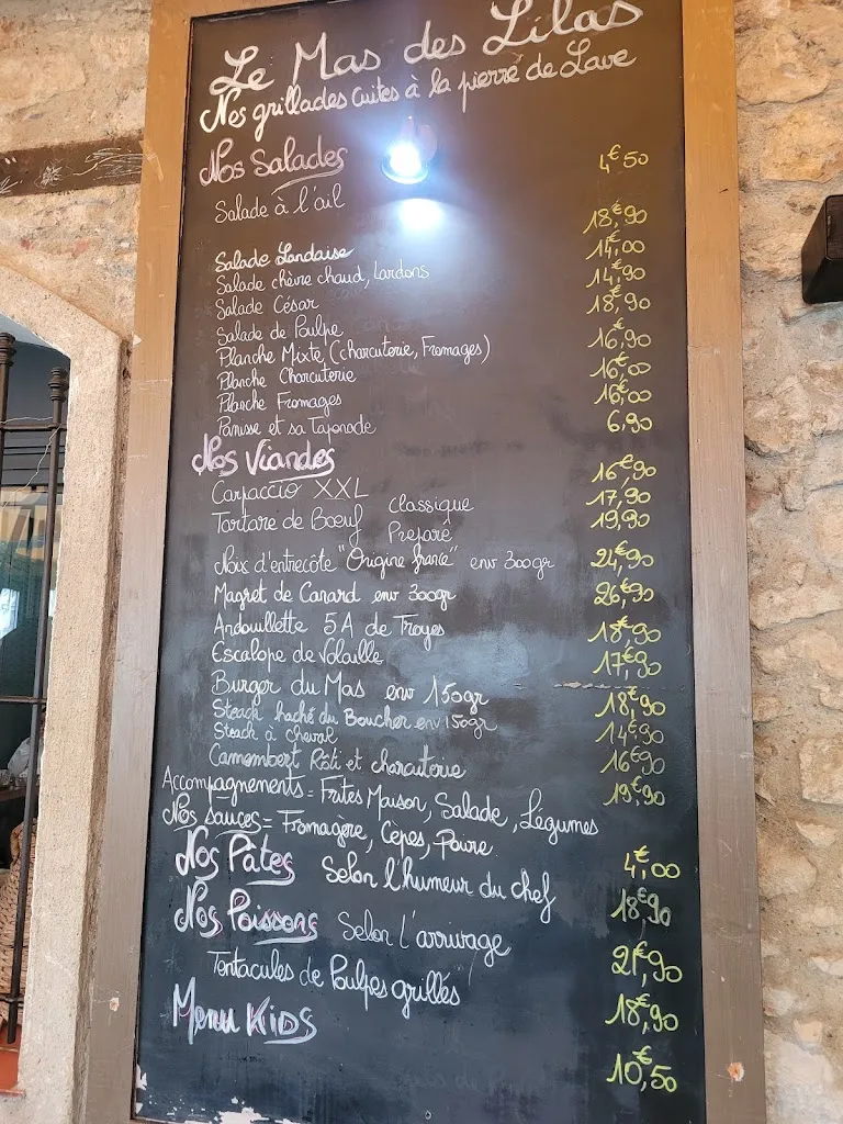 Menu_Le Mas Des Lilas_Rognac_image_2