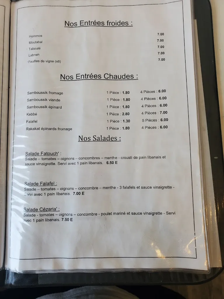 Menu_Le Petit Libanais rognac_Rognac_image_4