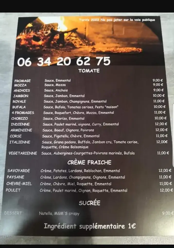 Menu_Pizza Pitchoun_Rognac_image_1