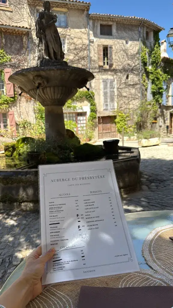 Menu_Auberge du Presbytere_Saignon_image_4