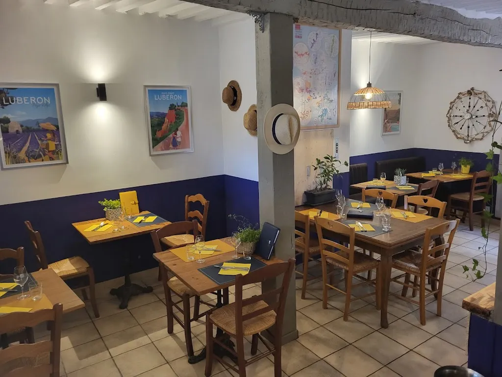 Au Comptoir de Balthazar restaurant in Saignon