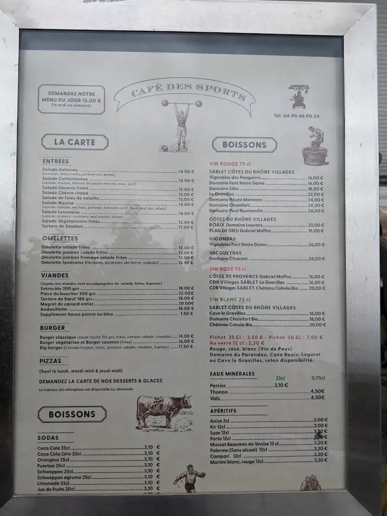 Menu_Café des Sports_Sablet_image_3