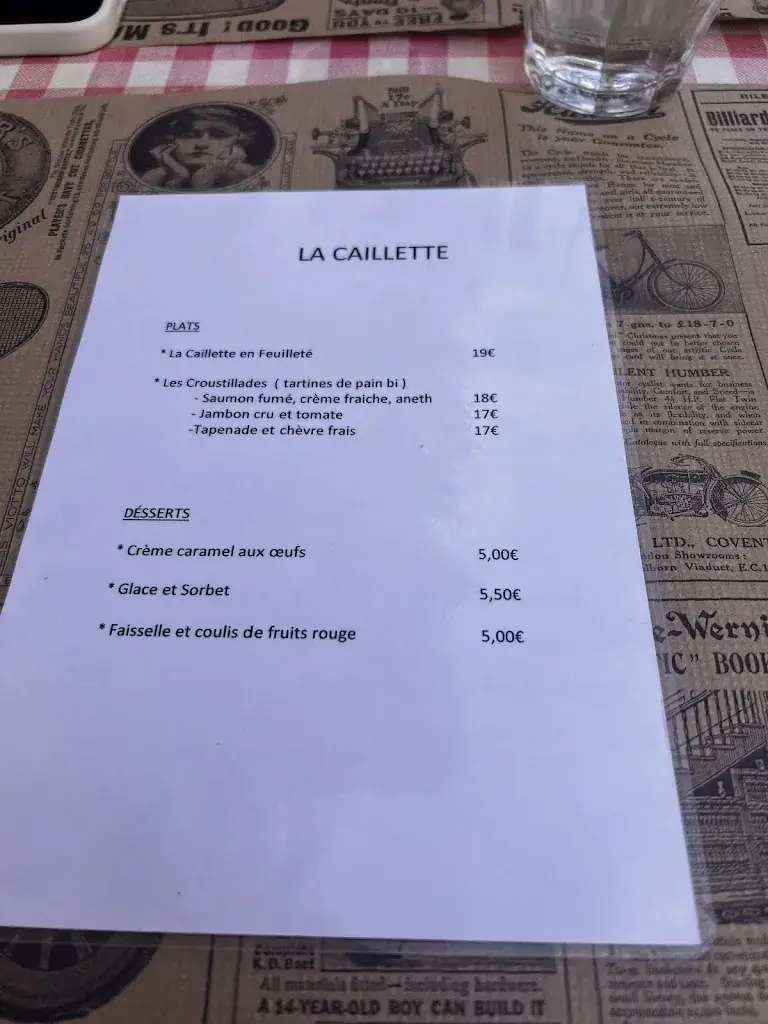 Menu_La Caillette_Vaison-la-Romaine_image_1