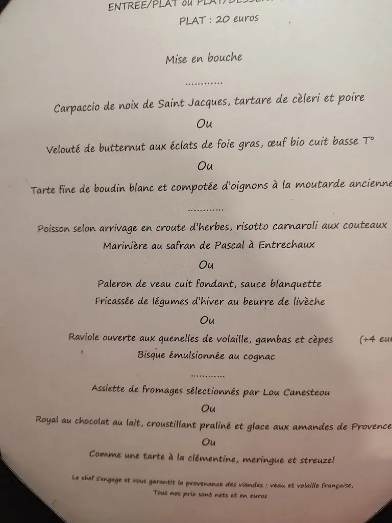 Menu_Le Moulin à Huile_Vaison-la-Romaine_immagine_2