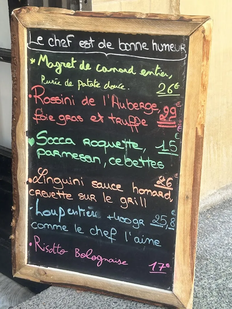 Menu_L’Auberge Saint Antoine_Nice_image_3
