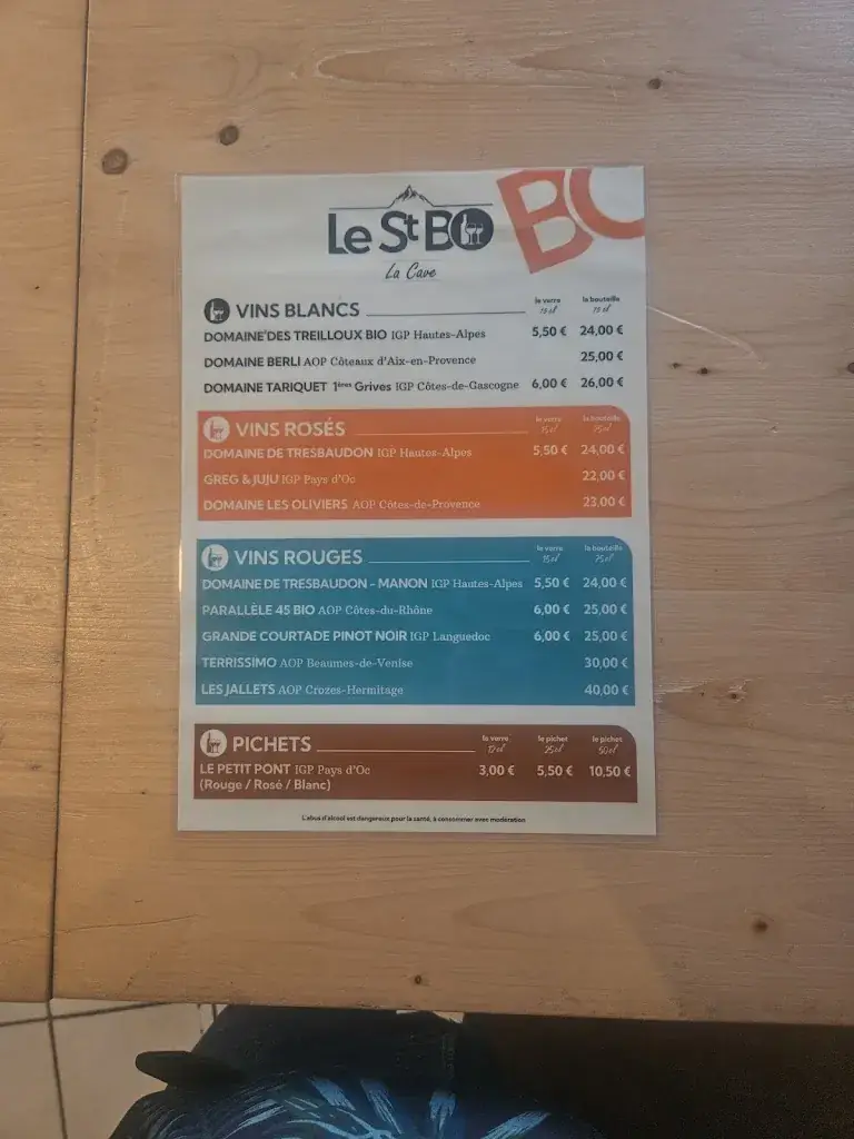 Menu_Restaurant Le St BO_Saint-Bonnet-en-Champsaur_image_4