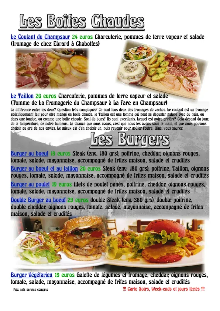Menu_Auberge De Marie_Saint-Bonnet-en-Champsaur_image_1
