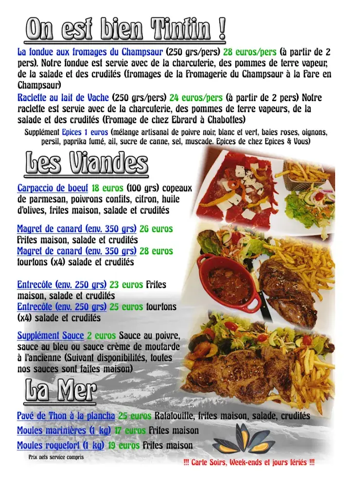 Menu_Auberge De Marie_Saint-Bonnet-en-Champsaur_image_4