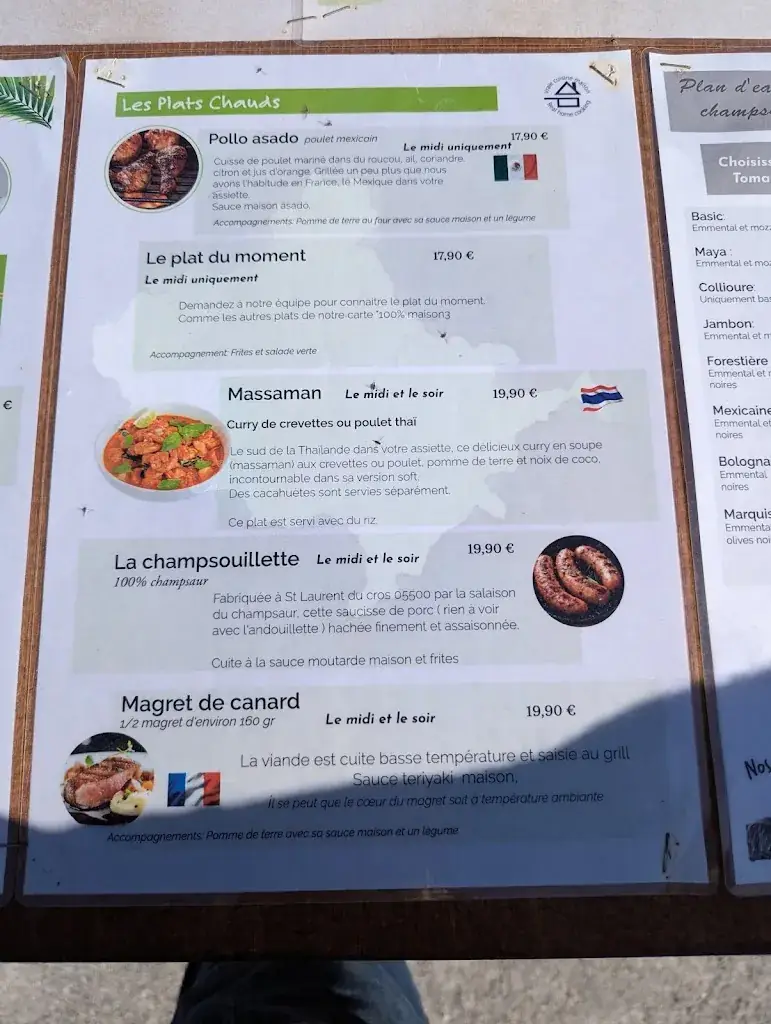 Menu_Café de la plage OUVERT ETE 2025_Saint-Julien-en-Champsaur_image_2