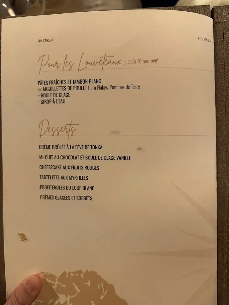 Menu_Restaurant Le loup blanc_Saint-Chaffrey_image_3