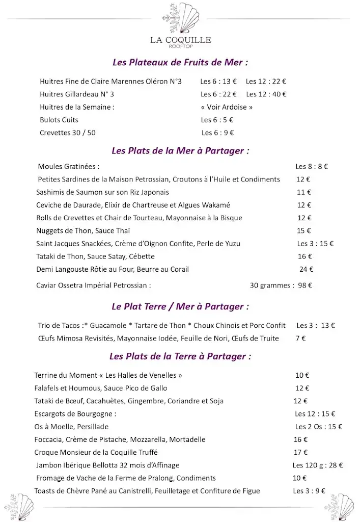 Menu_Rooftop La Coquille_Saint-Chaffrey_image_2