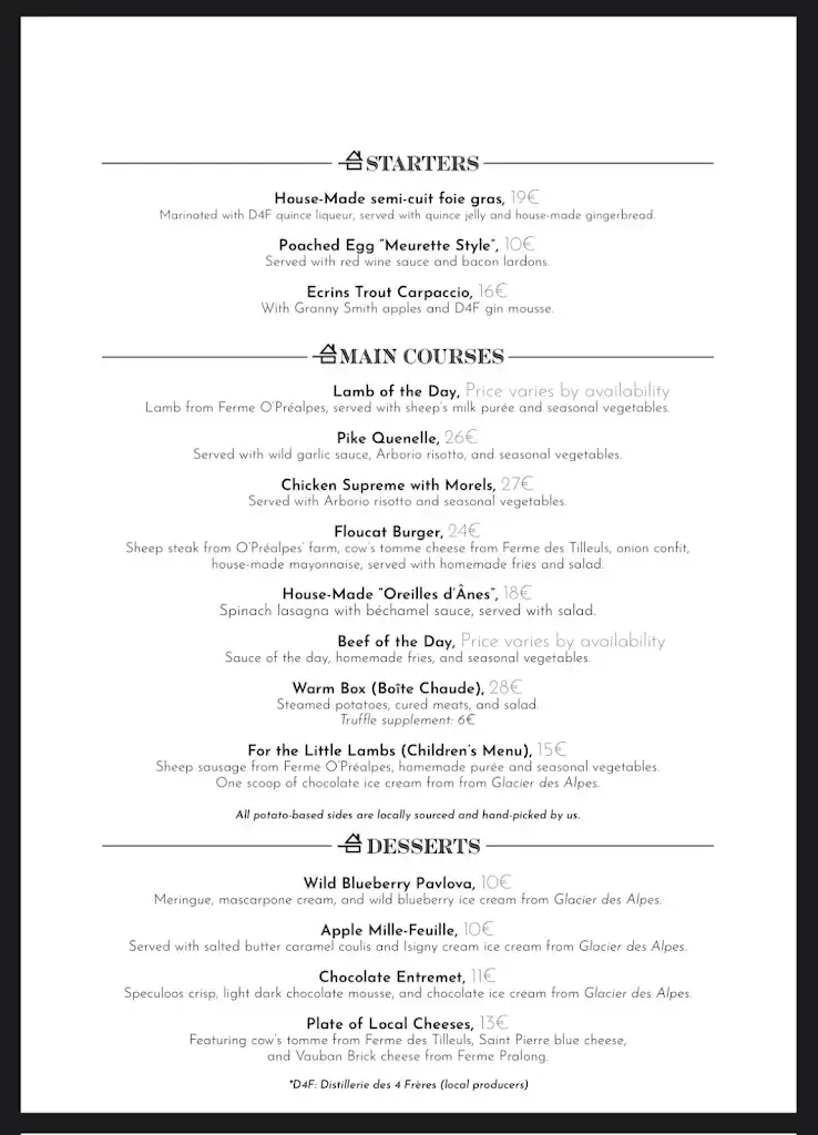 Menu_Le Floucat Restaurant_Saint-Chaffrey_image_2