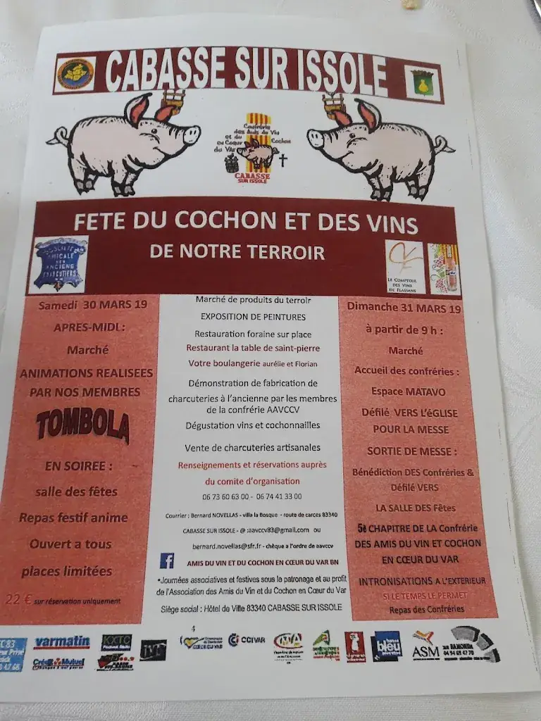 Menu_Auberge des Cavaliers_Saint-Chamas_image_2