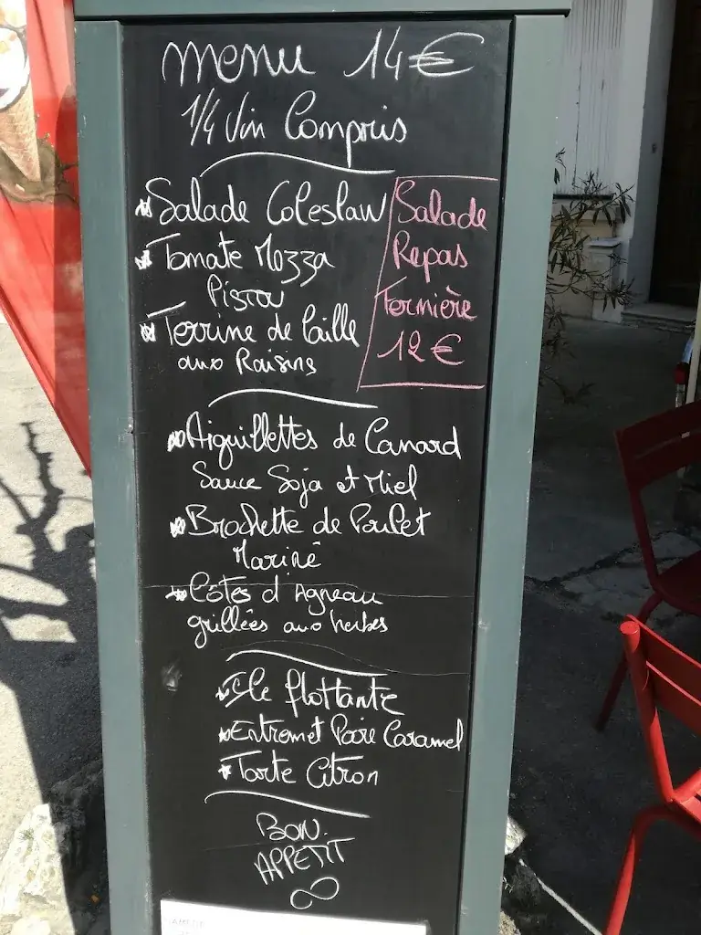 Menu_Café de Paris_Saint-Didier_image_1