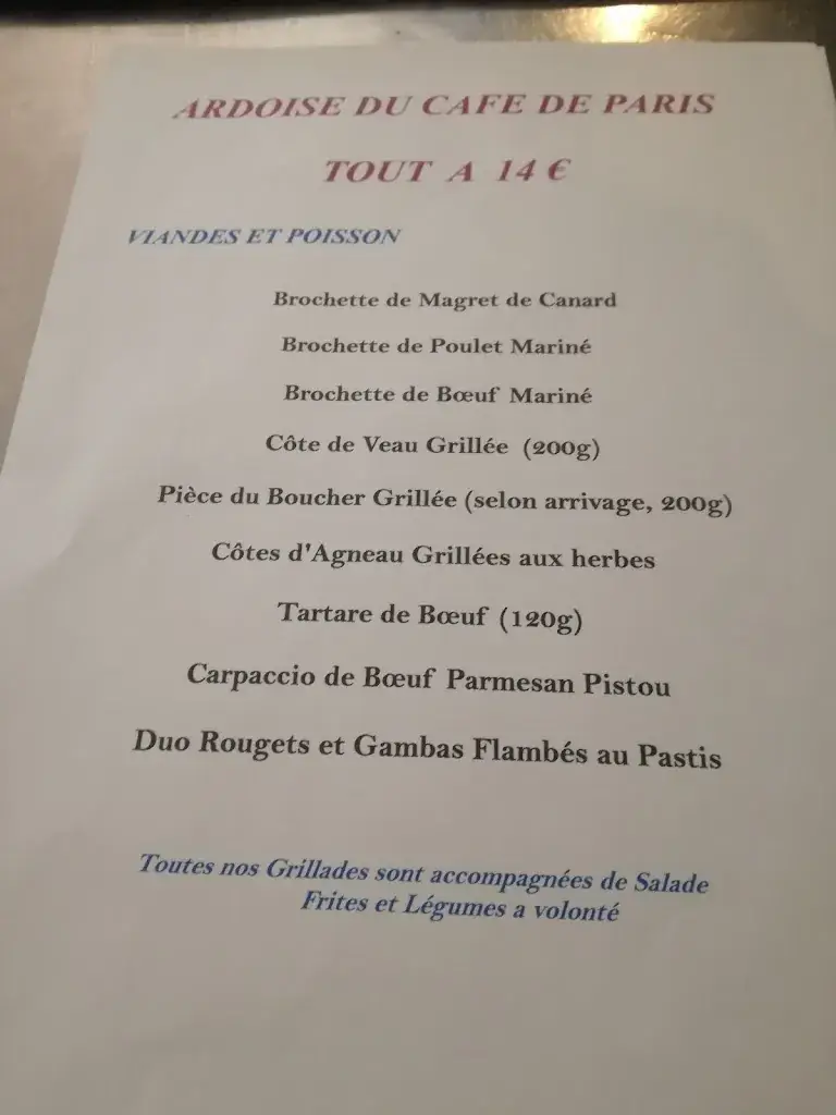 Menu_Café de Paris_Saint-Didier_image_3