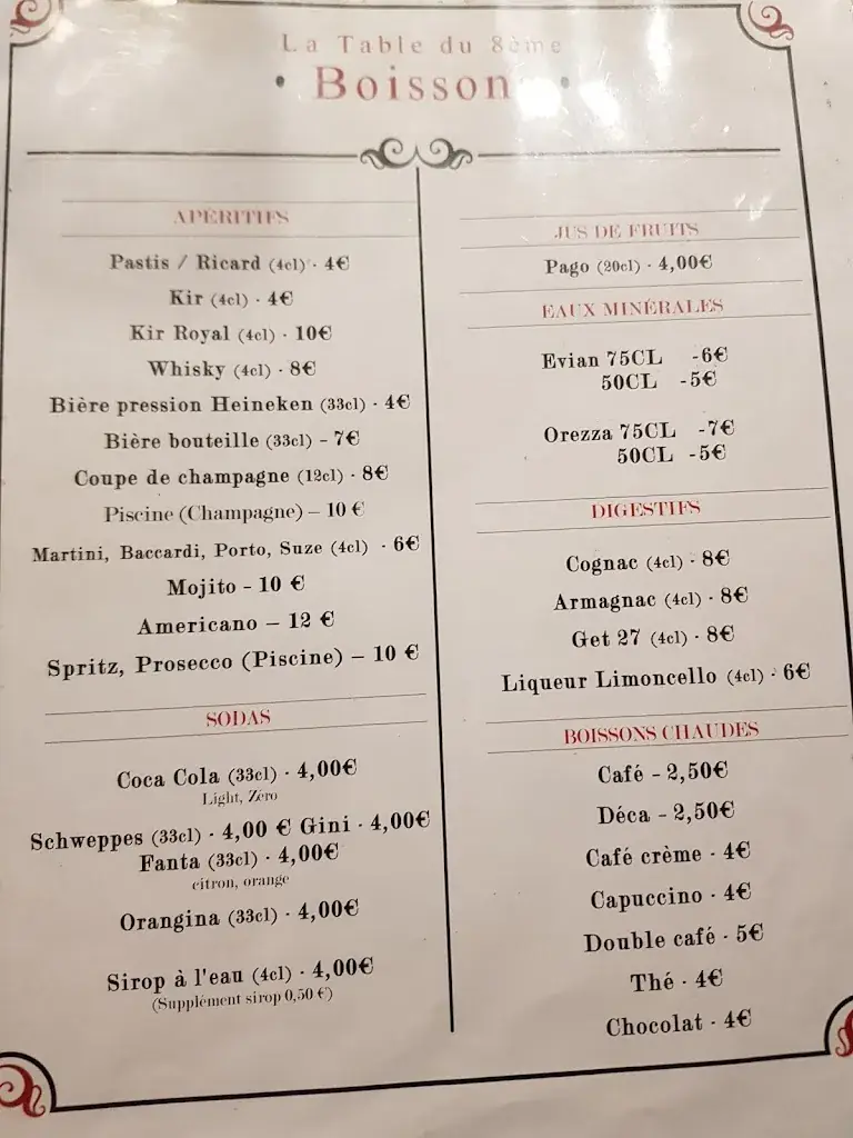 Menu_La Table du 8ème & son rooftop_Marseille_image_3