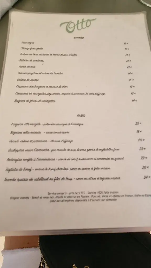 Menu_Otto Marseille_Marseille_image_1
