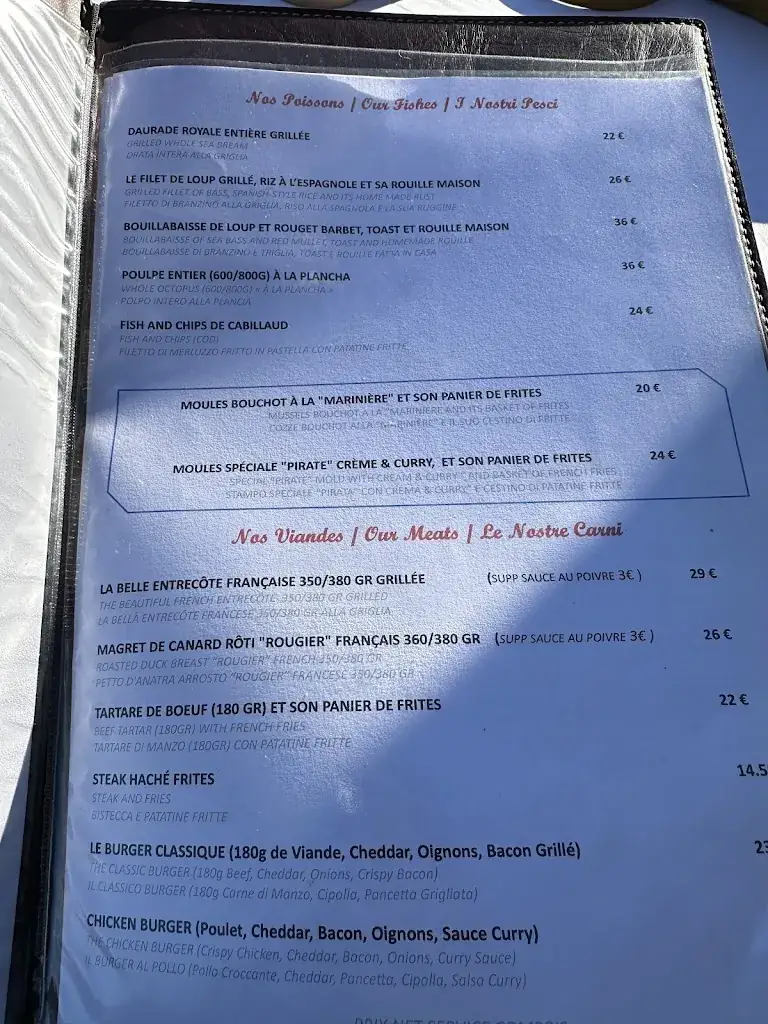 Menu_Restaurant Le Pirate_Saint-Jean-Cap-Ferrat_image_4