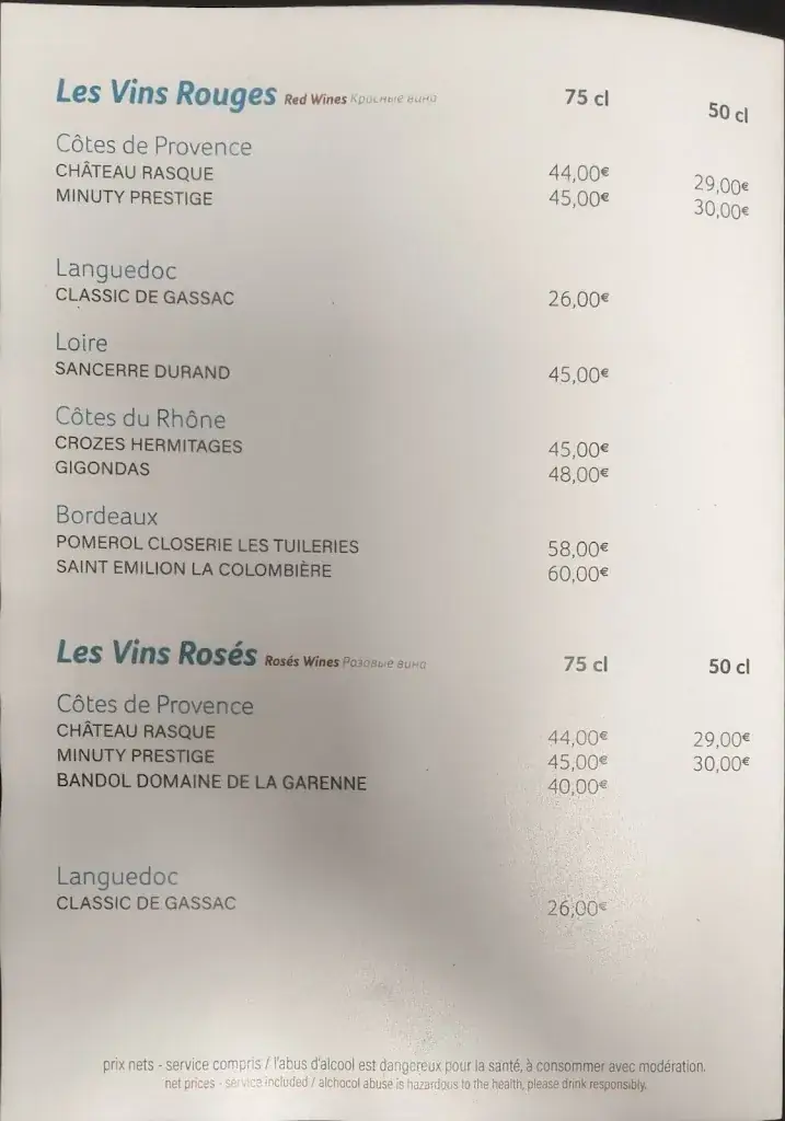 Menu_Restaurant La Goëlette à Saint-Jean-Cap-Ferrat_Saint-Jean-Cap-Ferrat_image_3