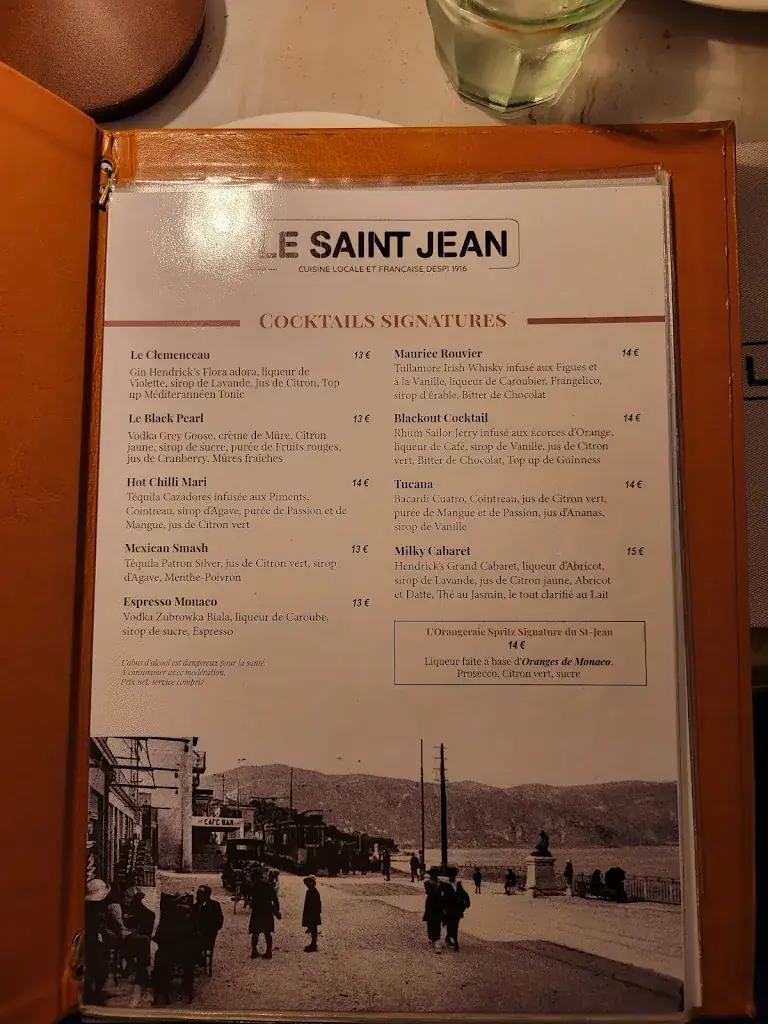 Menu_Restaurant Le Saint Jean_Saint-Jean-Cap-Ferrat_image_4