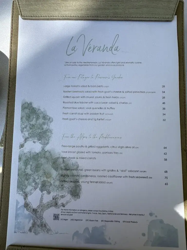 Menu_La Véranda_Saint-Jean-Cap-Ferrat_image_2