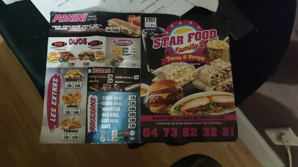 Menu_STAR FOOD 2_Pont-du-Château_immagine_4