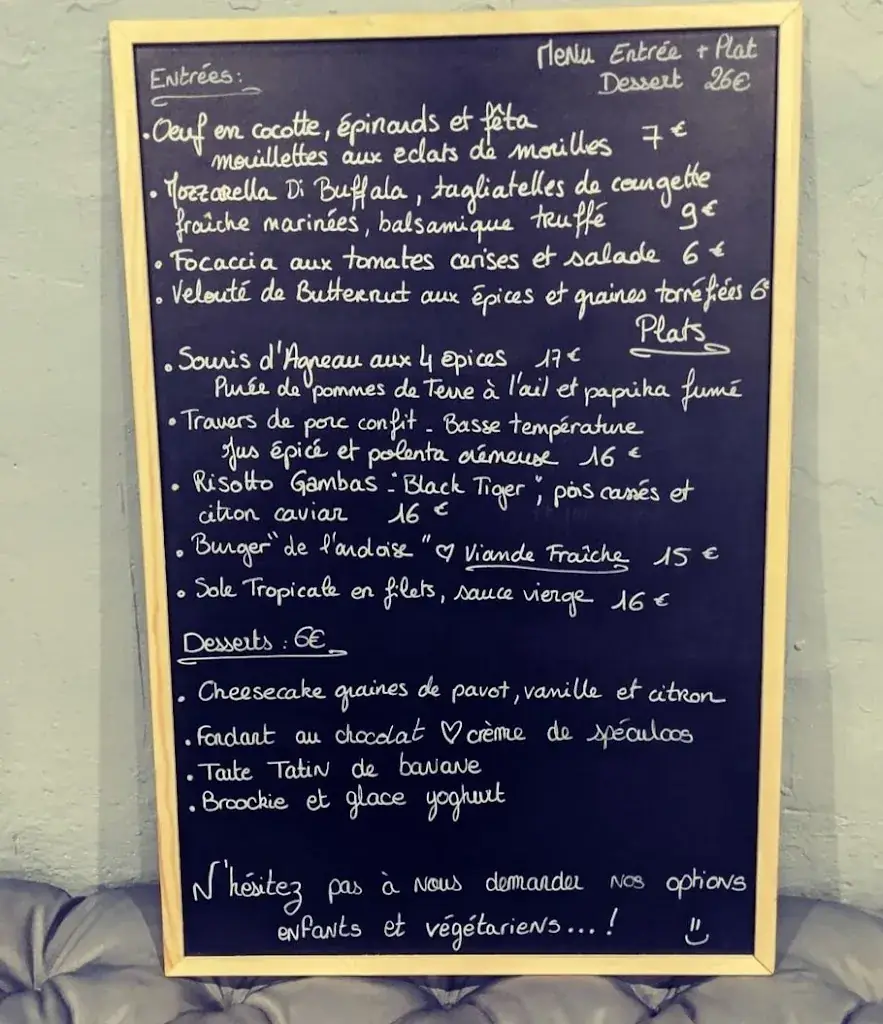 Menü_L'ardoise d'ana_Saint-Jeannet_Bild_2